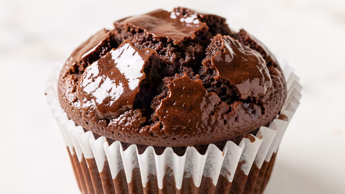 AI-genereret illustration af brownie muffins ii