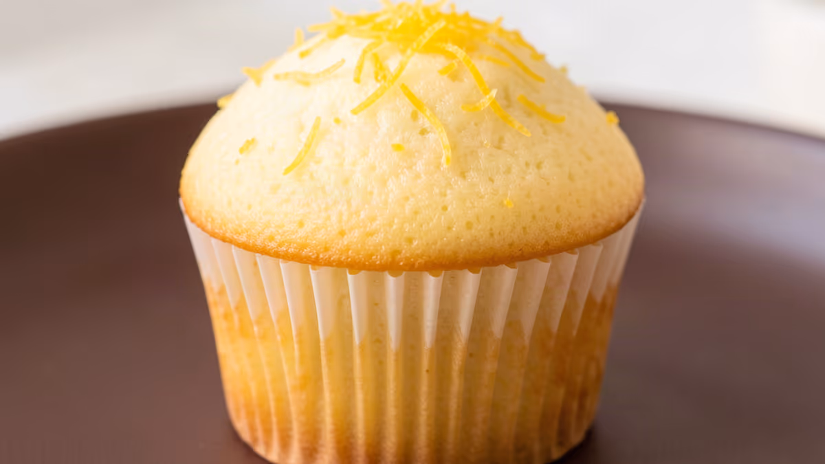 AI-genereret illustration af citronmuffins